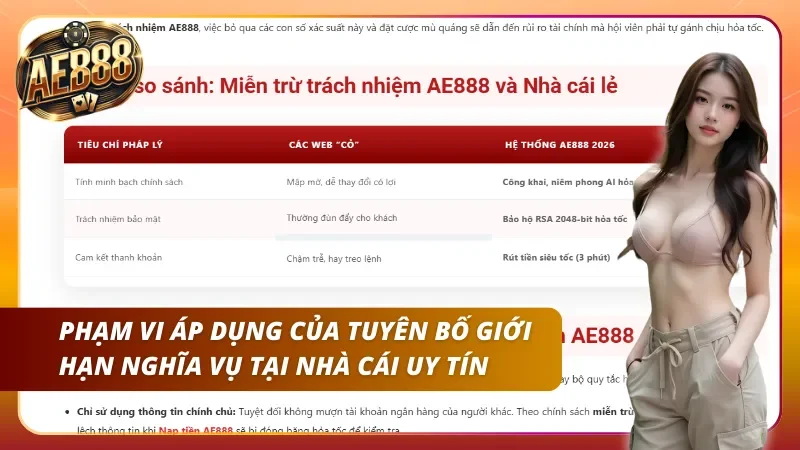 Hiệu lực và phạm vi thực thi của điều khoản miễn trừ nghĩa vụ